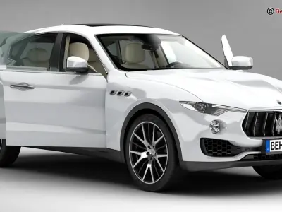 Maserati Levante 2017 3D model