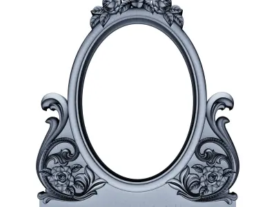 Collection of classical ornaments 02 3D model