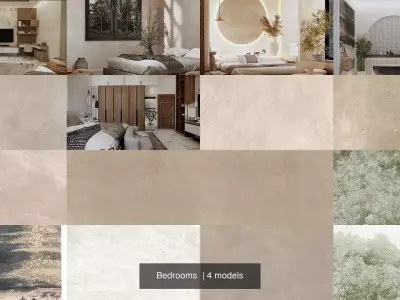 Bedrooms  3D Model Collection