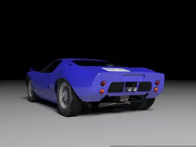 Ford GT40 3D model