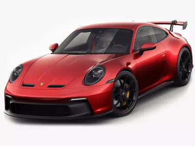 Porsche 911 GT3 992 2022 3D model