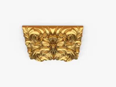 Classic decor ornament 290 3D model