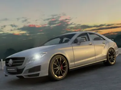 Mercedes Benz CLS 2012 Brabus 2 3D model