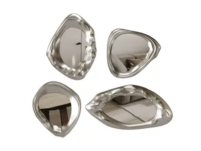 Set Abstract Mirror 3D model