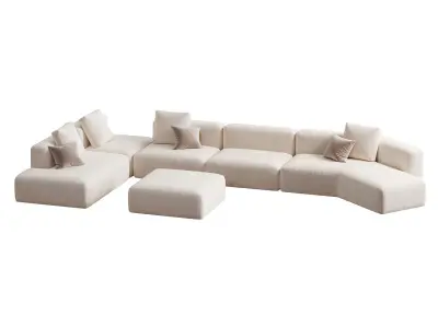  COOPER Sofa By Frigerio 3D model