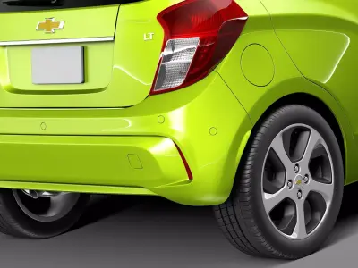 Chevrolet Spark CG 2016 3D model