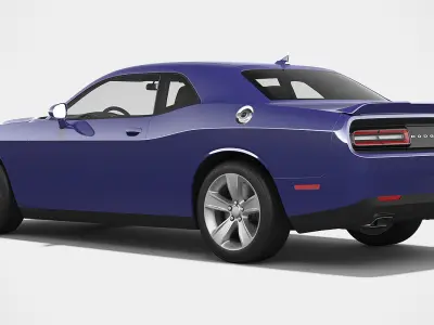 Dodge Challenger SXT 2015 3D model