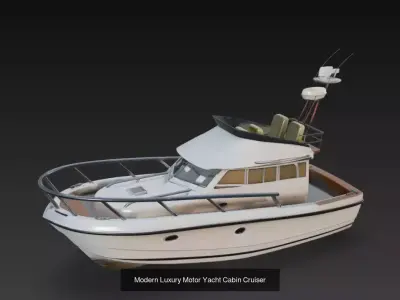 Modern Luxury Yacht and Cruise Ship Pack - High Detail Marine