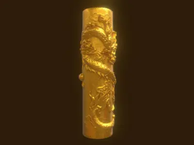 DRAGON RELIEF - NO 3 3D model