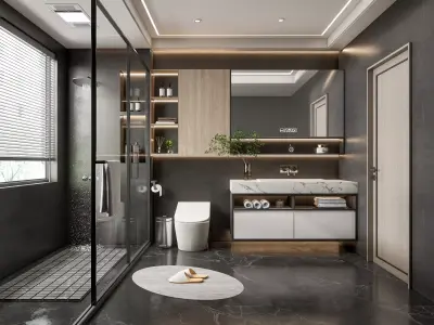 Bathroom 46 3D model