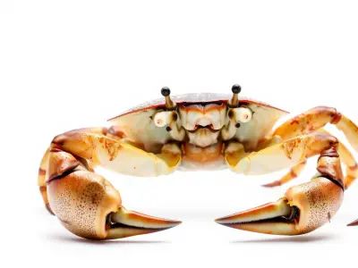 Fiddler Crab with Oversized Claw 3D Model Low-poly 3D model