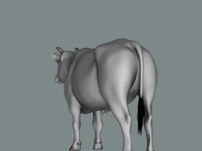 Bull  3d Model 3D model