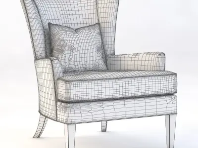 Angelina Chair 3D model