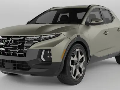 Hyundai Santa Cruz 2022 3D model