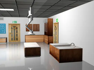 3d lab design 3D model