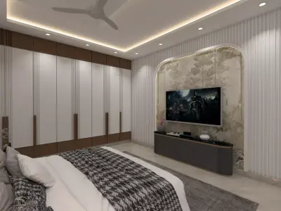 Modern Luxury Master Bedroom  3D model