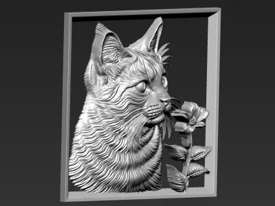 Cat A16 3D print model