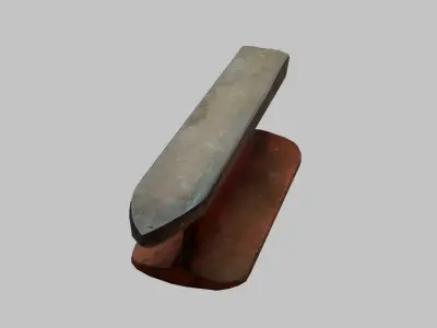 Small Anvil Free low-poly 3D model