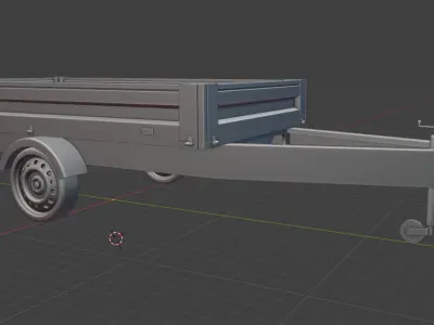 Standard Dropside Trailer 3D print model