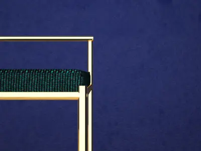 BAR CHAIR LUXURY 3D model