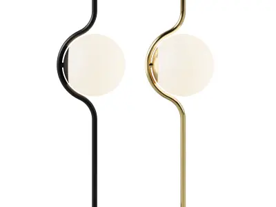 Table lamp Faro Barcelona Le Vita 3D model