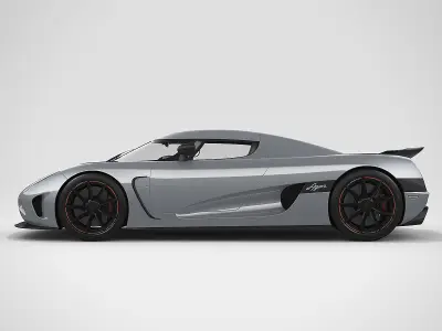 Koenigsegg Agera - HD Interior 3D model