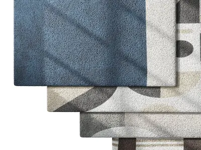 Carpet set 62 3D model