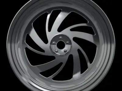 Billet Specialties Comet Low-poly 3D model