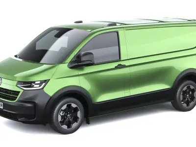 Volkswagen Transporter T7 Panamericana SWB 2025 3D model