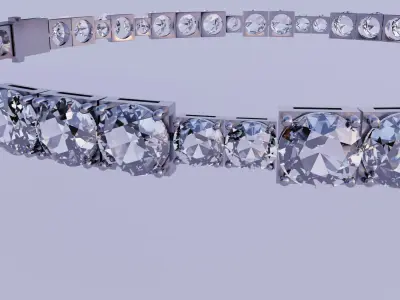 tennis bracelet  3D model