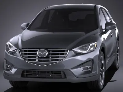 Mazda CX-5 2016 VRAY 3D model
