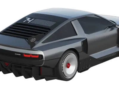 Hyundai N Vision 74 3D model