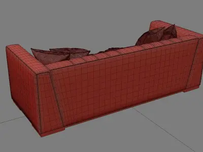 Valentino sofa    The Sofa and Chair Company 3D model