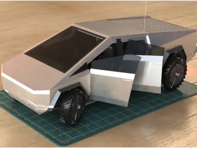 CyberTruck RC 3D print model