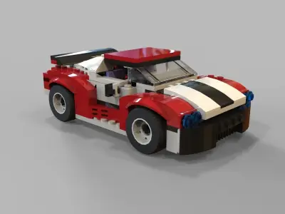 Lego cars pack 2 3D model