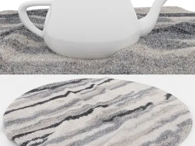 Rugs No 757 Low-poly 3D model