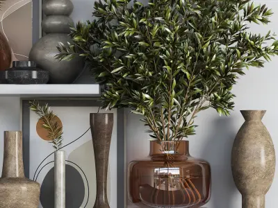 Decorative set 012 3D model