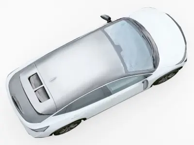 2022 Nissan Ariya Low-poly 3D model