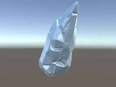Crystal Shard Model Pack  Realistic Detailed Collection Low-poly 3D model