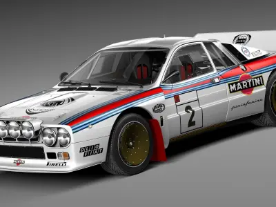Lancia 037 1982-1983 3D model