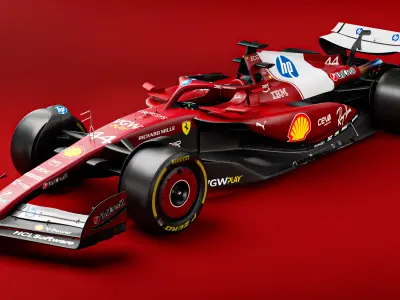 F1 Ferrari SF-25 3D model