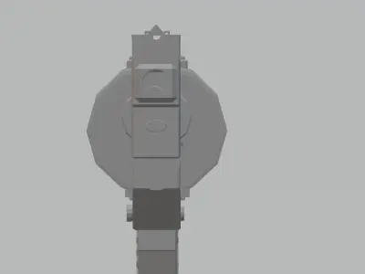 FHW Bolter Revolver Cosplay Blaster Free 3D print model