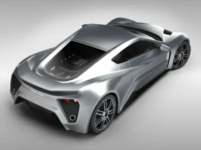 Zenvo ST1 3D model