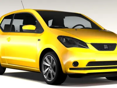 Seat Mii 3d 2016 3D model