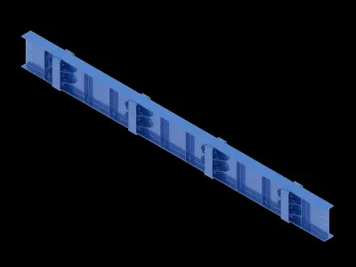 Bridge inventory structures package MIK-P 3D model