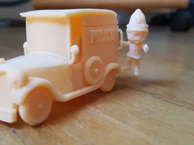 Gangster bang cars 3D print model