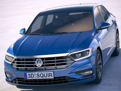 Volkswagen Jetta 2019 3D model