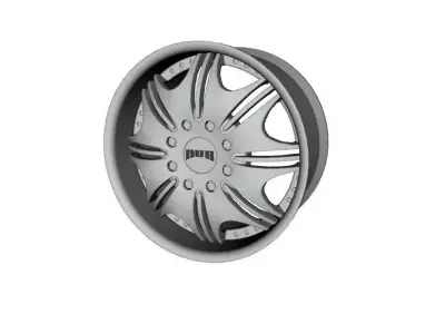 Wheels DUB R22 3D model
