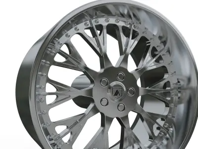ASANTI AF825 WHEEL  3D print model
