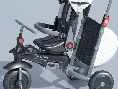 Kids Smart Trike Bike 3D model